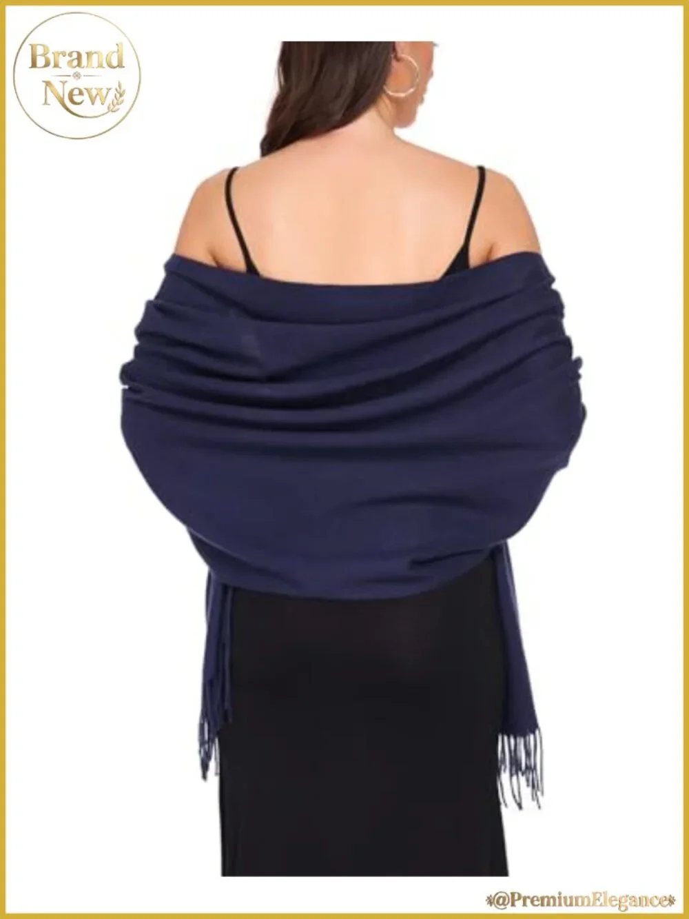Pashmina Shawl Wrap Women Evening Dress Wedding Scarf